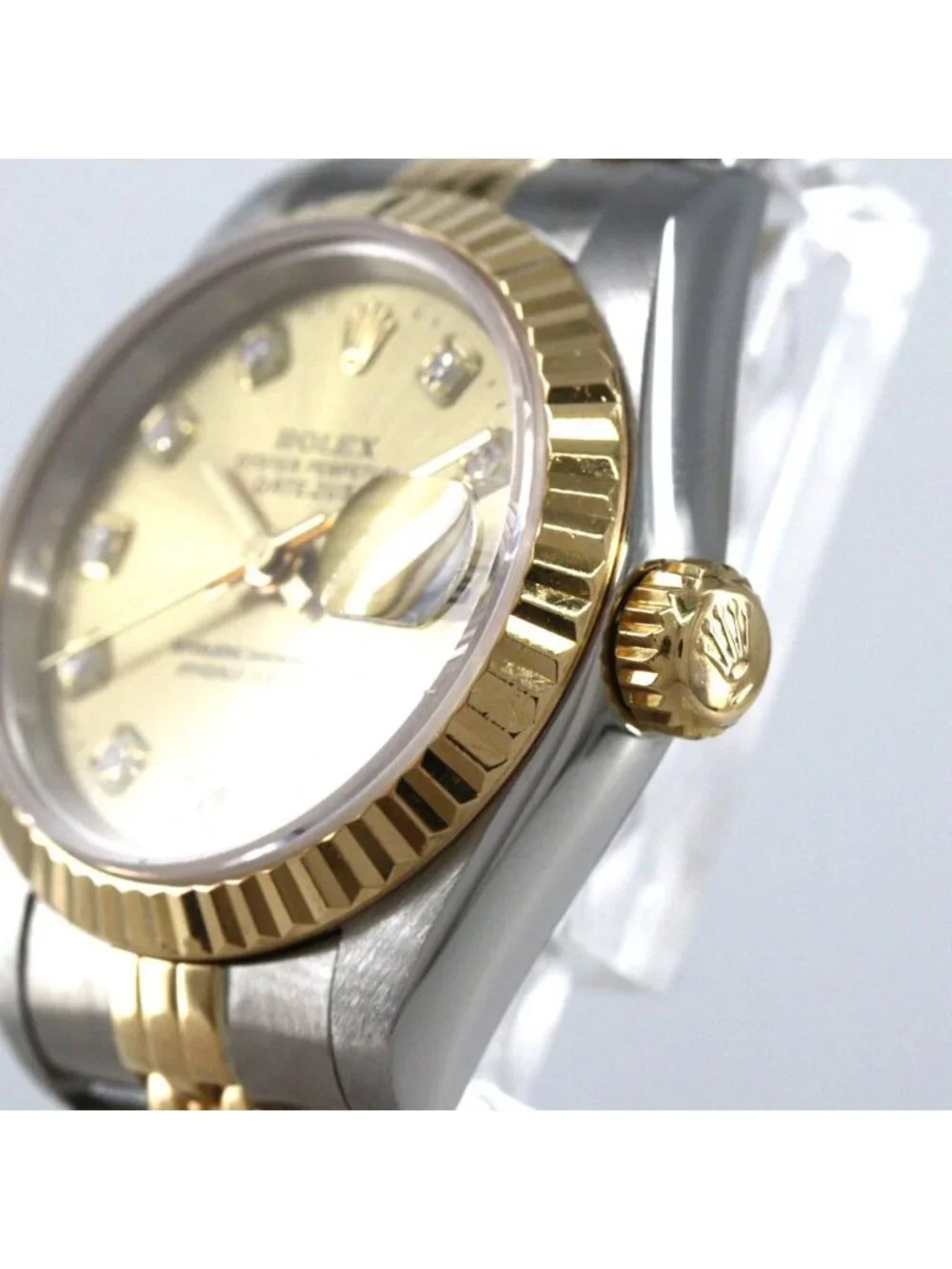 Rolex Datejust Stainless Steel Yellow Gold Automatic